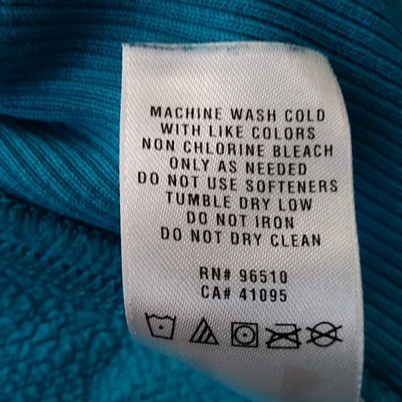 Under Armour Storm Fleece Pullover Hoodie Sweatshirt Loose Fit Small Blue Green - Picture 12 of 16